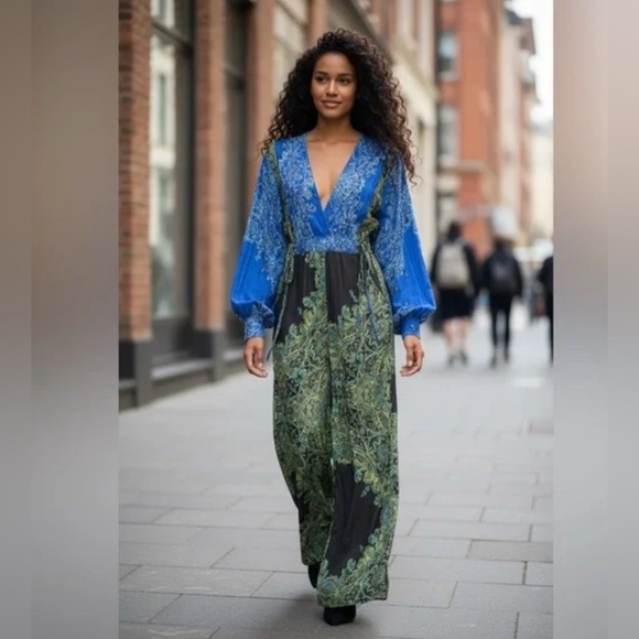 Free People Blooming Fields Jumpsuit Small - Picture 13 of 13